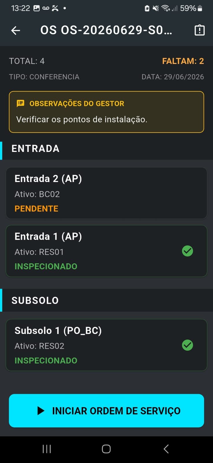 Sinistria App Tela 4